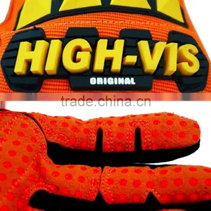 Seibertron High-vis Impact Protection Safety Gloves Oil and Gas Hand Gloves Industrial Hand Gloves thumbnail-4