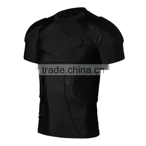 Spandex Compression Basketball Padded Shirt thumbnail-3