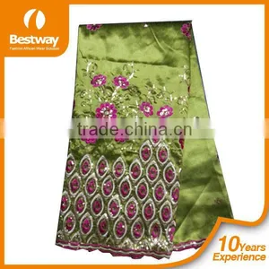 Wholesale Price High Quality Wholesale Silk Fabric Price,evening Dress Lace and Silk thumbnail-1