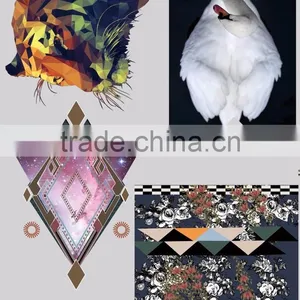 New Design Customized Plastisol Offset Plastisol Heat Transfer Sticker PET Film thumbnail-2