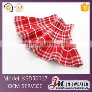 Fashion Formal Design High School Uniform Black Plaid Pleated Skirt thumbnail-5