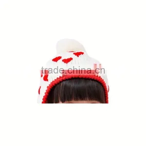 Girl Knitting Hat Scarf Set thumbnail-1