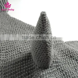 Wholesale Crochet Shark Photo Props Bag for Newborn Infant LBP20160218-17 thumbnail-3