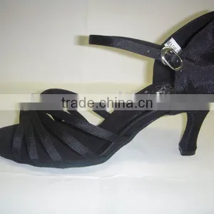 Womens Satin Ballroom Latin Shoes #6745B thumbnail-1