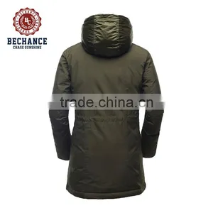 Womens Padded Long Coat for Winter Wholesale thumbnail-2