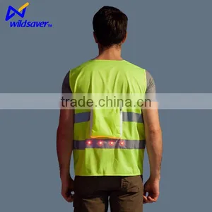 Waterproof Green Traffic Safety Vest Match hi Vis Working Outdoors Safety thumbnail-6