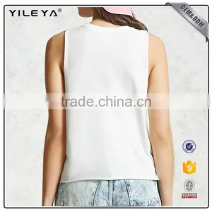 Spring Summer Ladies Fashion Custom Pattern Crop Top Manufacturer thumbnail-2