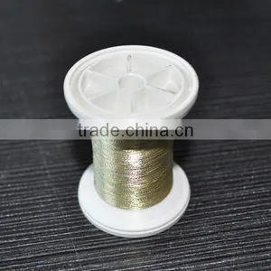 Gold Dtex 265 Metallic Embroidery Thread thumbnail-1