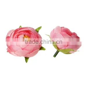 Custom Terylene Decoration Millinery Pink Factory Direct Artificial Flowers thumbnail-1