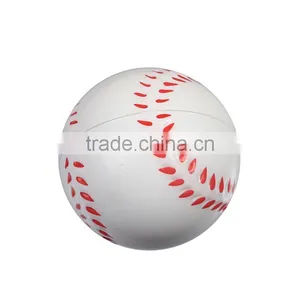 PU Leather Pet Products Toy Baseball White thumbnail-1
