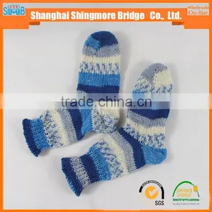 China Knitting Yarn Gold Supplier Hot Wholesale 2016 New Fashion DIY Wool Sock Yarn for Knitting thumbnail-5