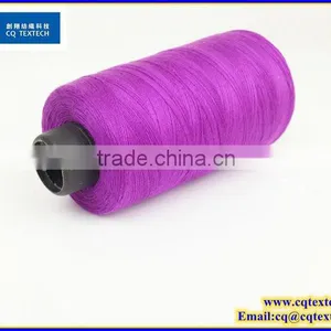 Hot Selling Low Shrinkage Dyed 40/2 Polyester Sewing Thread thumbnail-3