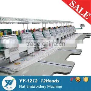 YINGYING 12heads Flat Computer Embroidery Machine thumbnail-1