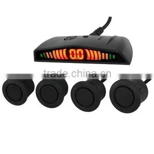 Car 12V ABS LED Reversing Radar Sensor Parking Sensor With Bibi Sound or Human Voice thumbnail-1