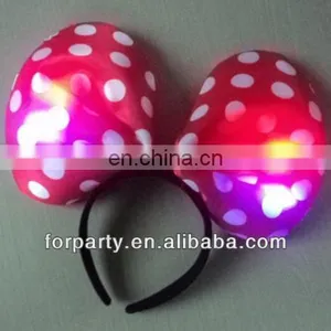 LHW-094 Party Bowknot Headband With Led Light thumbnail-1