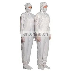 China Manufacturer ESD Cleanroom Suit thumbnail-3