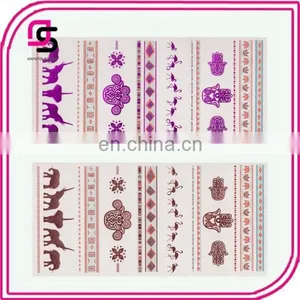 Temporary Colorful Tattoo Metallic Flash Tattoos thumbnail-5