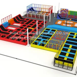 Hot Sale Customized Fitness Indoor Trampoline for Kids thumbnail-4