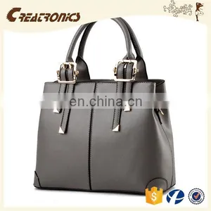 CR More Than 11 Years Experience pu Material Tote Bag Woman Handbag in Stock Rose Red Colors New Stylish Lady Leather Handbag thumbnail-5