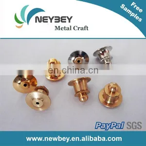 Wholesale Brass Lapel Pin Back for Badge as Accessories PC101 thumbnail-3