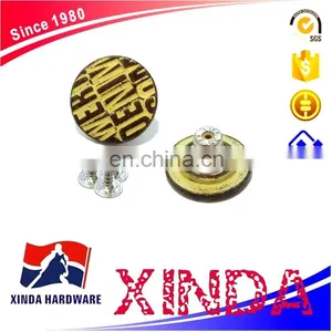 20mm Jeans Metal Shank Buttons, Brass Button And Rivet For Denim, Jackets thumbnail-2