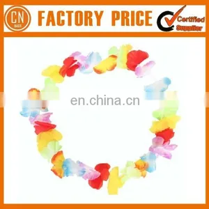 Wholesale Wreathe Lei Promotional Decorative Hawaii Flower Necklace Lei thumbnail-2