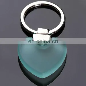 HEART SHAPE ACRYLIC KEYCHAIN SOUVENIR METAL thumbnail-1