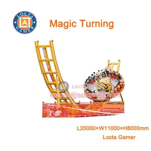 Zhongshan Amusement Equipment Turning Tagada 24 Seat Magic Turning, Flying Saucer, Flying UFO, Diceo Rides thumbnail-1