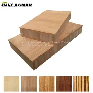 High Quality Solid Bamboo Table Top Use For Waterproof Kitchen Cabinets Price thumbnail-3