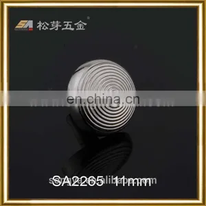China Dongguan Professional Manufacturer Zinc Alloy Metal Rivet, Custom Snap Rivet For Lady's Handbag thumbnail-2