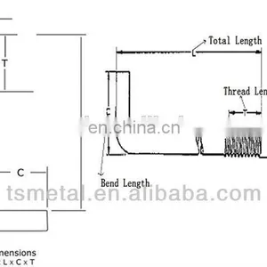 Forged L Bolt l Shaped Hook China Supplier thumbnail-4