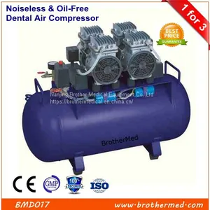 Noiseless & Oil-Free Dental Air Compressor 1 for 3 thumbnail-1