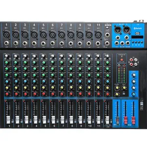 Bluetooth/USB Mixer With 6/ 8/12 Channels thumbnail-4