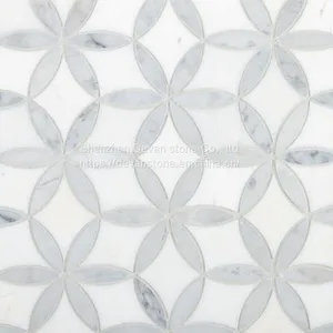 New Style Mosaic Floor Medallion Waterjet Mosaic thumbnail-1