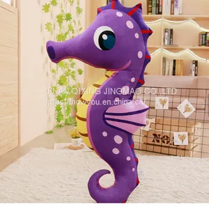 China Factory Wholesale Cute Plush Sea Horse Toy Pillow thumbnail-4