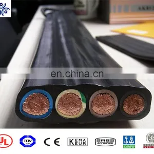300/500v Rubber Insulated and Sheathed Elevator Used Flexible Flat Cable thumbnail-3