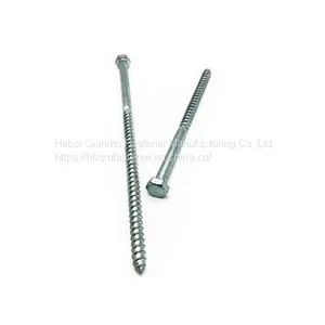 DIN571 M6 M12 Hex Head Wood Screw Fastener thumbnail-3