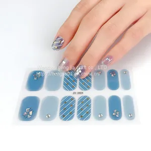 New Designs Fashion Nail Art Sticker Nails Accessories Nail Sticker From Korean Gel Nail Sticker thumbnail-5