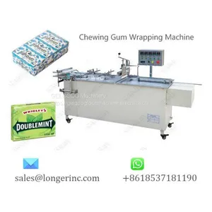Chewing Gum Box Cellophane Over Wrapping Machine Price thumbnail-1