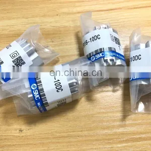 New Original SMC Mini Single Rod Double Acting Cylinder CDQ2B15-100C Thin Cylinder thumbnail-2