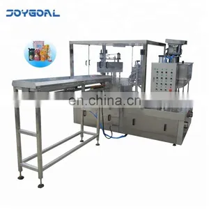 New Automatic Stand-up Sachet Liquid Shampoo Filling Machine/lotion Pouch Filling Machine thumbnail-1
