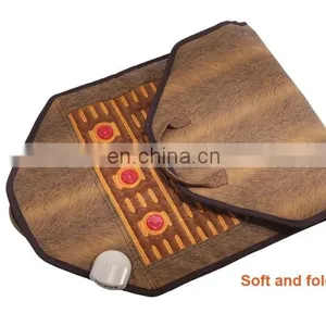 Led Photon Light Mat Germanium Maifan Clay Tourmaline Ceramic Far Infrared Thermal Heating Therapy Stone Mattress Pad thumbnail-1