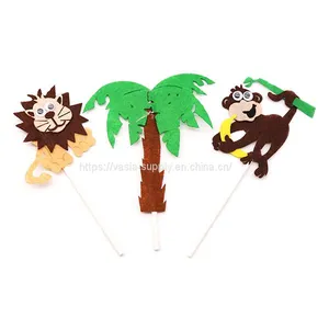 Party Decorative Animal Picks for Cupcake Toppers Kid Birthday Party thumbnail-4