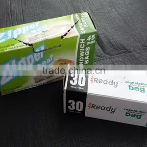 LDPE Reclosable Freezer Zip Slider Bags thumbnail-1