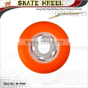 Plastic Core Roller pu Wheel, Inline Roller Skate pu Wheel in Size 72/76mm thumbnail-6