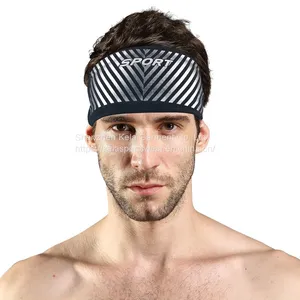 Supply Sports Headbands for Men, Mens Sweatband & Sports Headband Moisture Wicking Workout Sweatbands for Running, Cross Training, Yoga and Bike Helmet Friendly thumbnail-1