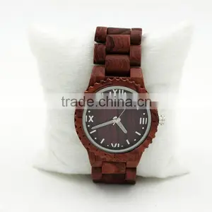 Factory Direct Fashion Wrist Watch Wholesale Custom Luxury Wood Watch thumbnail-2