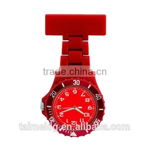 Round Face Rubber Fob Nurse Watch With Multiple Colors, Pin Nurse Watch, Plastic Nurse Watch Quality Choice thumbnail-5