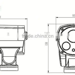 IP66 Waterproof Bullet Ptz ip Camera Camera, Adjust for Pan/Tilt/Zoom,5mp ip Camera thumbnail-4