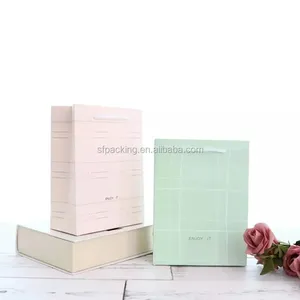 White Paper Gift Bag Custom Shipping Package Bags thumbnail-2